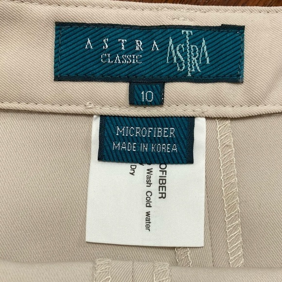 High Waisted Microfiber golf/tennis skirt, size 8/10 Vintage By Astra Classic - Picture 6 of 7